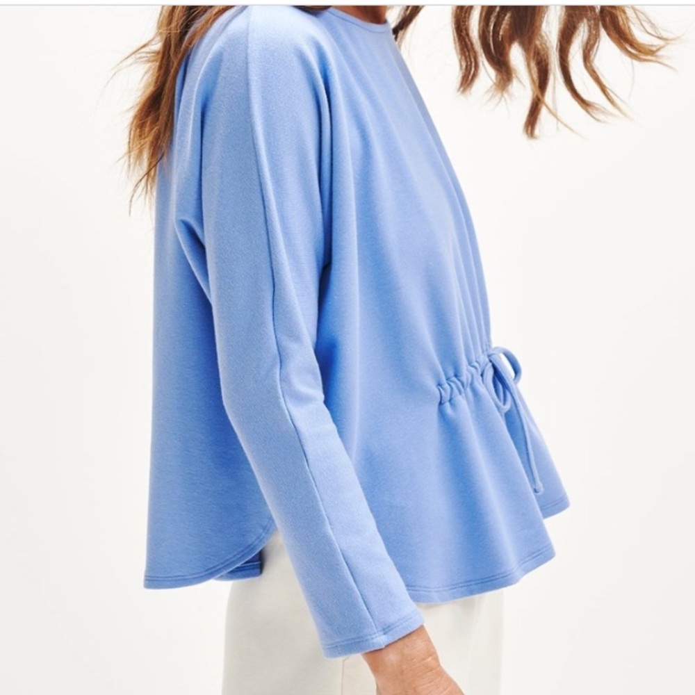 AMOUR VERT NWT Rhea zero waste organic cotton blend sweatshirt -One size